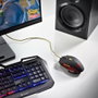 NGS GMX-123 Ratón Gaming con Cable, 3200 DPI, LED Arcoíris